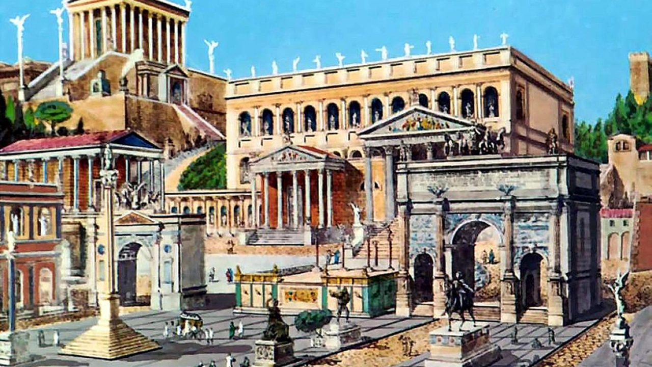 What is the Roman forum?